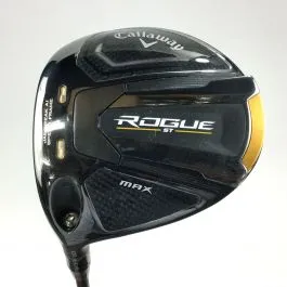 USED LEFT HAND CALLAWAY ROGUE ST MAX 10.5° DRIVER REG-FLEX 3 USED LEFT HAND CALLAWAY ROGUE ST MAX 10.5° DRIVER REG-FLEX