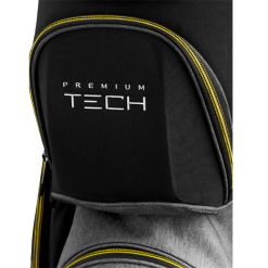 Powakaddy Premium-Tech Golf Cart Bag - Black/Yellow -Golf Clubs Elegant shop 2021PowaKaddyPremiumTechLiquidMetalLogo