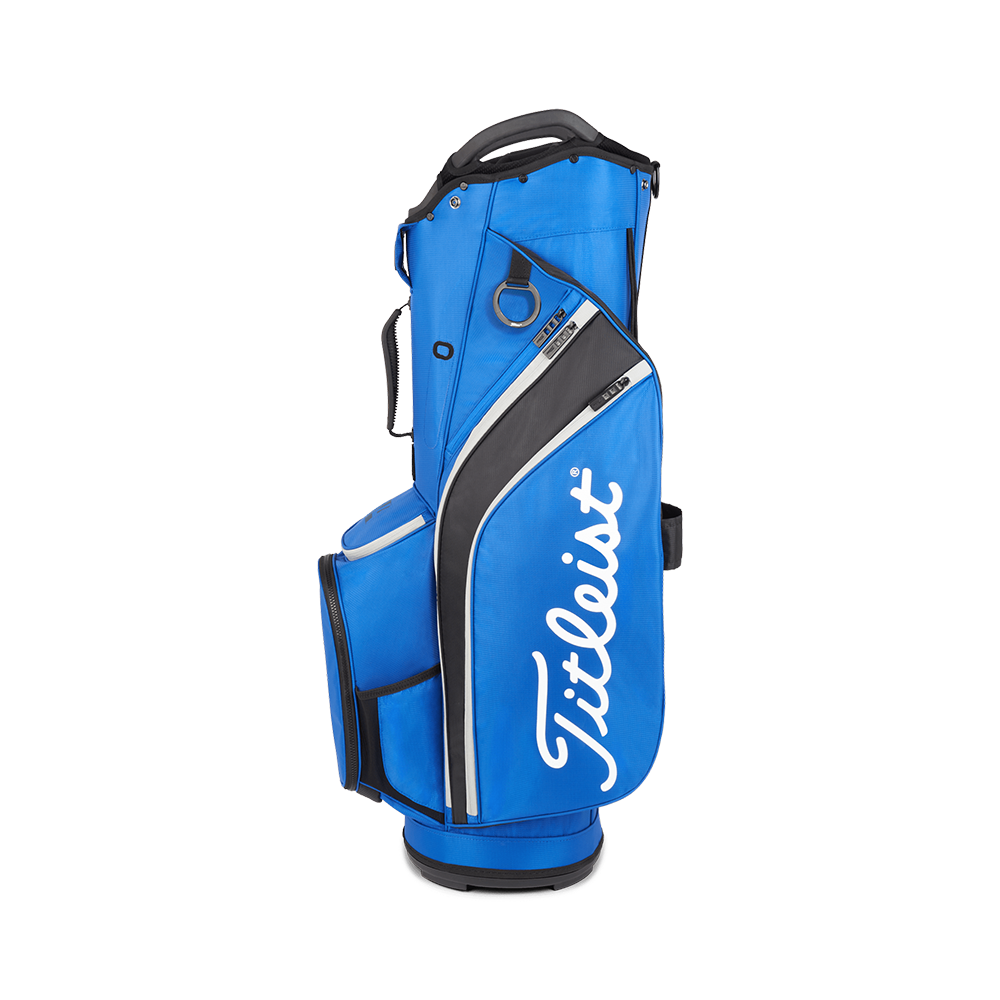 Titleist 2022 Cart 14 Lightweight Golf Bag - Royal/Black/Grey 3 Titleist 2022 Cart 14 Lightweight Golf Bag - Royal/Black/Grey