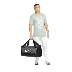 NIKE Brasilia 9.5 Holdall Duffel Bag - Iron Grey / Black / White -Golf Clubs Elegant shop NIKDH7710026 Grey12