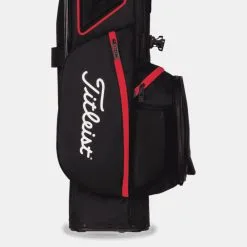 Titleist Players 4 Golf Stand Bag - Black/Black/Red -Golf Clubs Elegant shop Players4 Stand External Drink Pocket Highlight Reel 1200x1200 1