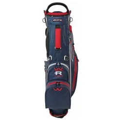 Andrew Morris Golf Rife Waterproof Golf Stand Bag - Navy/Red -Golf Clubs Elegant shop Rife Waterproof Stand Bag nvy 3