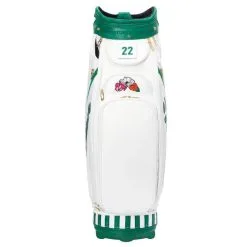 Taylormade 2022 Major Season Opener Golf Tour Staff Bag - White/Green 10 Taylormade 2022 Major Season Opener Golf Tour Staff Bag - White/Green -Golf Clubs Elegant shop TM masters 2022 golf staff bag 3
