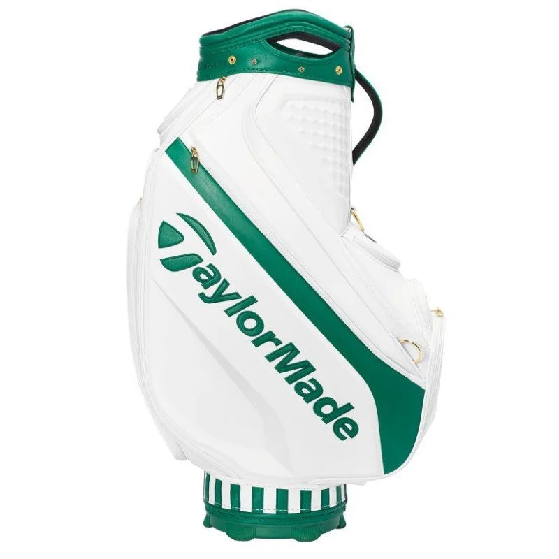 Taylormade 2022 Major Season Opener Golf Tour Staff Bag - White/Green 6 Taylormade 2022 Major Season Opener Golf Tour Staff Bag - White/Green - Image 4