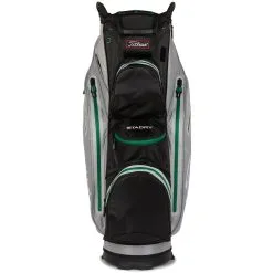 Titleist Stadry 14 Golf Cart Bag - Grey/Black/Green -Golf Clubs Elegant shop Titleist Cart 14 stadry Golf Bag grey blk green 3