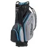 Titleist Lightweight Golf Cart Bag - Black/Sleet/Blue -Golf Clubs Elegant shop Titleist Lightweight Cart Bag sleet blue