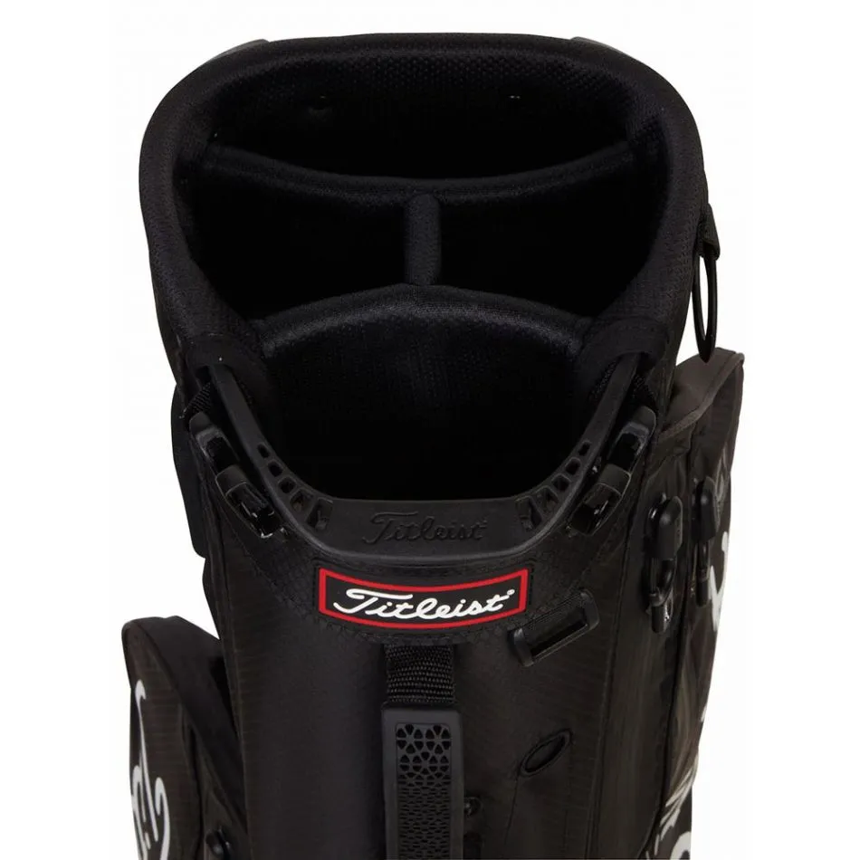 Titleist Players 4 Stadry Golf Stand Bag - Black 4 Titleist Players 4 Stadry Golf Stand Bag - Black - Image 2