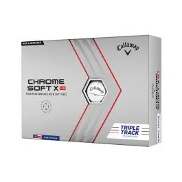 Callaway Chrome Soft X LS Triple Track Golf Balls 3 Callaway Chrome Soft X LS Triple Track Golf Balls