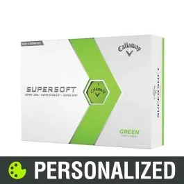 2023 Callaway Supersoft Personalized Green Golf Balls 3 2023 Callaway Supersoft Personalized Green Golf Balls