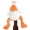 Brand Fusion Daphnes Daft White Duck Driver Headcover -Golf Clubs Elegant shop bfdalowl