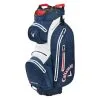 Callaway Hyperdry 15 Waterproof Golf Cart Bag - Navy/White/Red