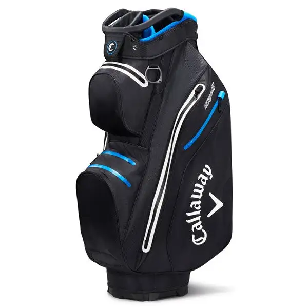 Callaway Org 14 Hyperdry Golf Cart Bag -Black Camo/Royal 3 Callaway Org 14 Hyperdry Golf Cart Bag -Black Camo/Royal
