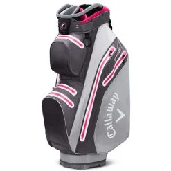 Callaway Org 14 Hyperdry Golf Cart Bag - Pink/Grey