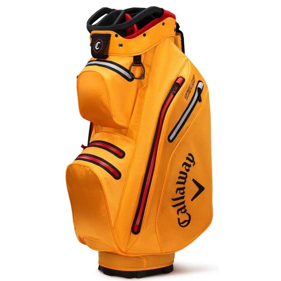 Callaway Org 14 Hyperdry Golf Cart Bag - Gold/Red 3 Callaway Org 14 Hyperdry Golf Cart Bag - Gold/Red