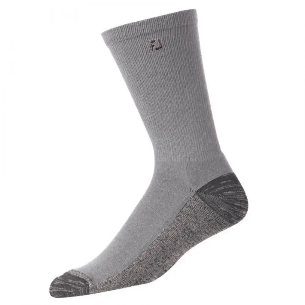 Footjoy ProDry Crew Golf Socks Grey 3 Footjoy ProDry Crew Golf Socks Grey