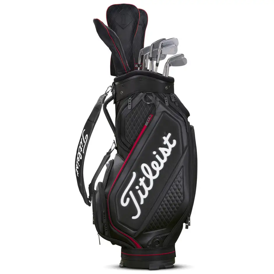 Titleist Jet Black Midsize Golf Cart Bag 4 Titleist Jet Black Midsize Golf Cart Bag - Image 2