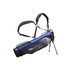 MacGregor Mac 4.0 6.5" Flip Stand Golf Bag - Black/Blue