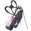 Mizuno BR-DRI Waterproof Golf Stand Bag - Navy/White 2 Mizuno BR-DRI Waterproof Golf Stand Bag - Navy/White -Golf Clubs Elegant shop miz br dri stand navy white 1