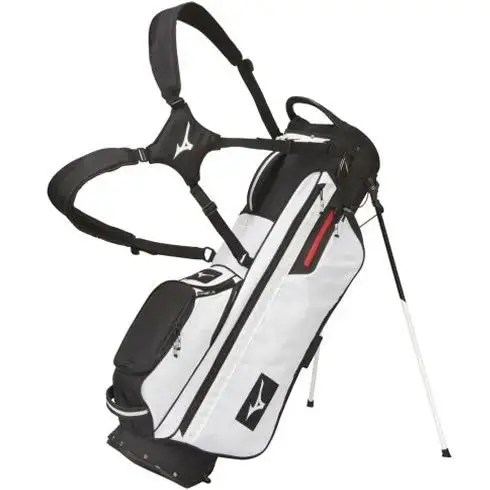 Mizuno BR-D3 Golf Stand Bag - White/Black 3 Mizuno BR-D3 Golf Stand Bag - White/Black