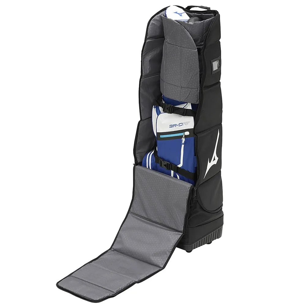 Mizuno Wheeled Golf Travel Cover - Black 4 Mizuno Wheeled Golf Travel Cover - Black - Image 2