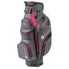 Motocaddy Dry Series Golf Cart Bag - Charcoal/Pink