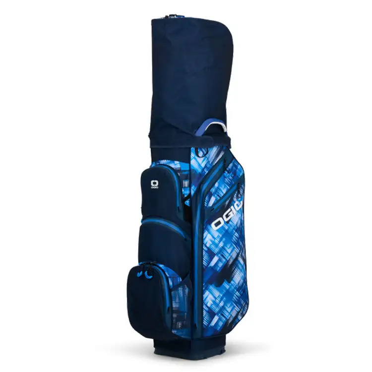 Ogio 2023 All Elements Golf Cart Bag - Blue Hash 5 Ogio 2023 All Elements Golf Cart Bag - Blue Hash - Image 3