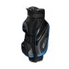 Powakaddy Premium-Edition Golf Cart Bag - Black/Grey/Blue -Golf Clubs Elegant shop premiumblkblue