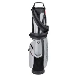 Taylormade Quiver Pencil Golf Bag - Grey/White -Golf Clubs Elegant shop quiver grey 3