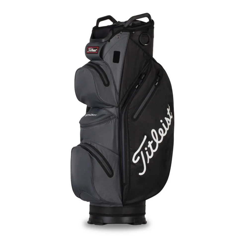 Titleist Stadry 14 Golf Cart Bag - Black/Grey 3 Titleist Stadry 14 Golf Cart Bag - Black/Grey