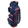 Taylormade 2021 StormDry Waterproof Golf Cart Bag - Navy/Red