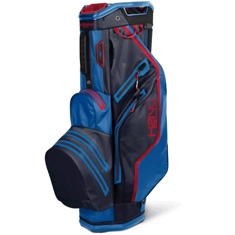Sun Mountain H2NO Lite Golf Cart Bag - Navy/Cobalt/Red 3 Sun Mountain H2NO Lite Golf Cart Bag - Navy/Cobalt/Red