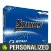 2023 Srixon Q-Star 6 Personalized White Golf Balls