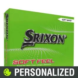 2023 Srixon Soft Feel 13 Personalized White Golf Balls 3 2023 Srixon Soft Feel 13 Personalized White Golf Balls