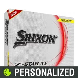 2023 Srixon Z-Star XV 8 Personalized Yellow Golf Balls 3 2023 Srixon Z-Star XV 8 Personalized Yellow Golf Balls