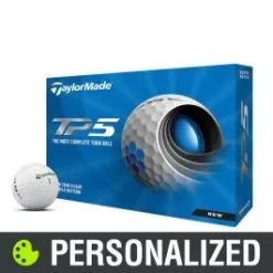 TaylorMade TP5 Personalized White Golf Balls