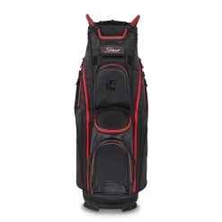 Titleist 2023 Cart 14 Stadry Golf Cart Bag - Black/Black/Red -Golf Clubs Elegant shop titleist cart14 stadry black black red 3
