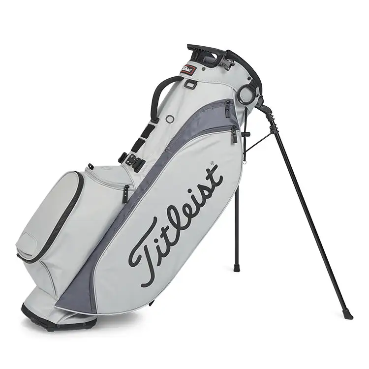 Titleist 2023 Players 4 Golf Stand Bag - Grey/Graphite 3 Titleist 2023 Players 4 Golf Stand Bag - Grey/Graphite