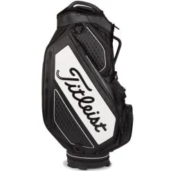 Titleist Tour Series Premium Stadry Golf Cart Bag - Black/White -Golf Clubs Elegant shop titleist tour series prem stadry blk whi 3