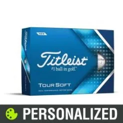 Titleist Tour Soft Personalized White Golf Balls