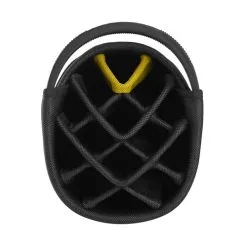 Powakaddy X-Lite Edition Golf Cart Bag - Black/Yellow/Titanium -Golf Clubs Elegant shop xliteyellowtop